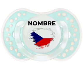 Bandera del efecto pincel de la República Checa con nombre: Chupete lovi dynamic