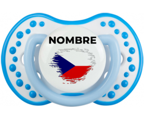 Bandera del efecto pincel de la República Checa con nombre: Chupete lovi dynamic