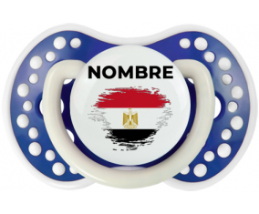 Efecto pincel de bandera Egipto con nombre: Chupete lovi dynamic