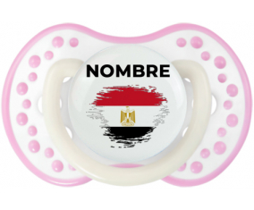 Efecto pincel de bandera Egipto con nombre: Chupete lovi dynamic