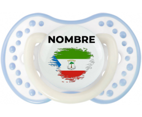 Efecto pincel de bandera Guinea Ecuatorial con nombre: Chupete lovi dynamic