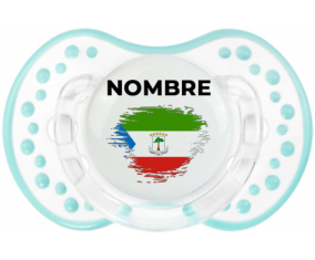 Efecto pincel de bandera Guinea Ecuatorial con nombre: Chupete lovi dynamic