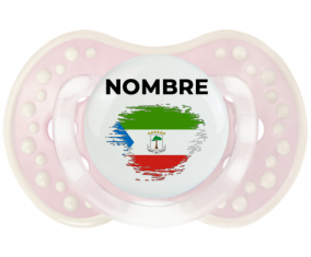 Efecto pincel de bandera Guinea Ecuatorial con nombre: Chupete lovi dynamic