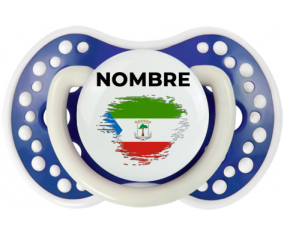 Efecto pincel de bandera Guinea Ecuatorial con nombre: Chupete lovi dynamic