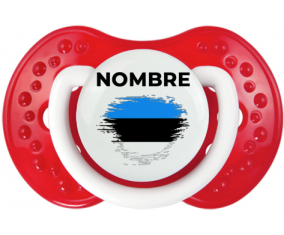 Bandera de efecto pincel estonio con nombre: Chupete lovi dynamic