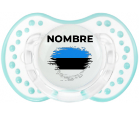 Bandera de efecto pincel estonio con nombre: Chupete lovi dynamic