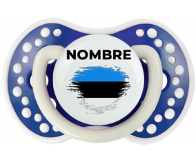 Bandera de efecto pincel estonio con nombre: Chupete lovi dynamic