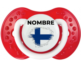 Bandera del efecto pincel de Finlandia con nombre: Chupete lovi dynamic