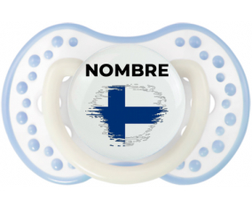 Bandera del efecto pincel de Finlandia con nombre: Chupete lovi dynamic