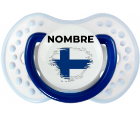 Bandera del efecto pincel de Finlandia con nombre: Chupete lovi dynamic