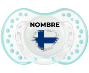 Bandera del efecto pincel de Finlandia con nombre: Chupete lovi dynamic