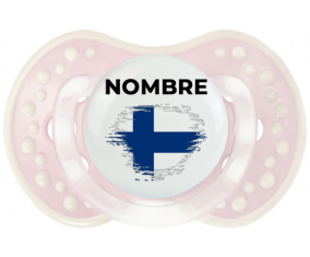 Bandera del efecto pincel de Finlandia con nombre: Chupete lovi dynamic