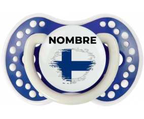 Bandera del efecto pincel de Finlandia con nombre: Chupete lovi dynamic