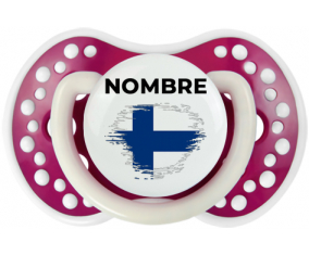 Bandera del efecto pincel de Finlandia con nombre: Chupete lovi dynamic