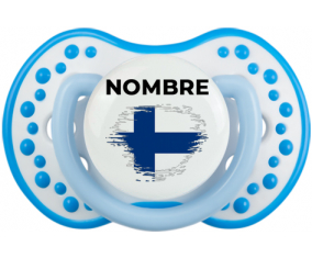 Bandera del efecto pincel de Finlandia con nombre: Chupete lovi dynamic