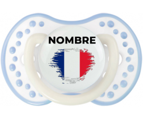 France bandera de efecto pincel con nombre: Chupete lovi dynamic