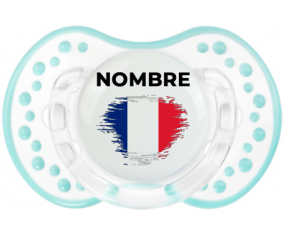 France bandera de efecto pincel con nombre: Chupete lovi dynamic