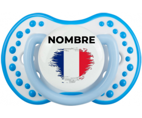 France bandera de efecto pincel con nombre: Chupete lovi dynamic