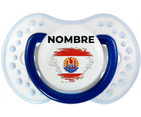 Bandera de pincel de la Polinesia Francesa con nombre: Chupete lovi dynamic