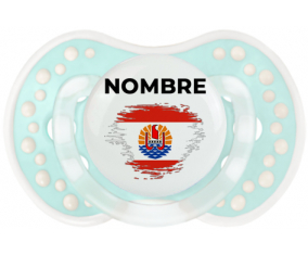 Bandera de pincel de la Polinesia Francesa con nombre: Chupete lovi dynamic