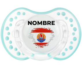 Bandera de pincel de la Polinesia Francesa con nombre: Chupete lovi dynamic