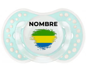 Bandera del efecto pincel gabón con nombre: Chupete lovi dynamic