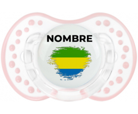 Bandera del efecto pincel gabón con nombre: Chupete lovi dynamic