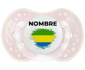Bandera del efecto pincel gabón con nombre: Chupete lovi dynamic