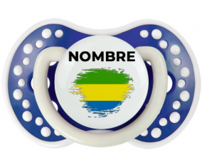 Bandera del efecto pincel gabón con nombre: Chupete lovi dynamic