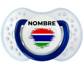 Bandera de pincel de Gambia con nombre: Chupete lovi dynamic