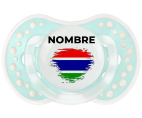 Bandera de pincel de Gambia con nombre: Chupete lovi dynamic
