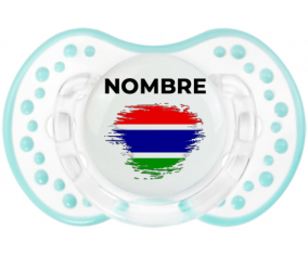 Bandera de pincel de Gambia con nombre: Chupete lovi dynamic