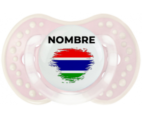Bandera de pincel de Gambia con nombre: Chupete lovi dynamic