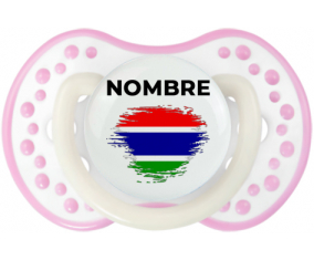 Bandera de pincel de Gambia con nombre: Chupete lovi dynamic