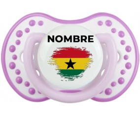 Bandera del efecto pincel de Ghana con nombre: Chupete lovi dynamic