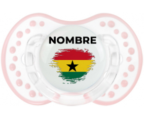 Bandera del efecto pincel de Ghana con nombre: Chupete lovi dynamic