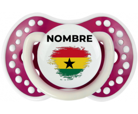 Bandera del efecto pincel de Ghana con nombre: Chupete lovi dynamic