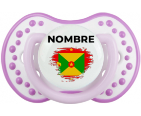 Efecto pincel de bandera Granada con nombre: Chupete lovi dynamic