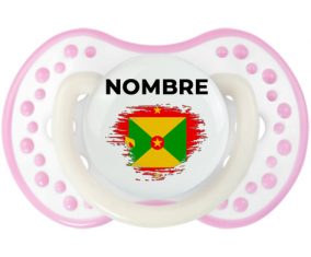 Efecto pincel de bandera Granada con nombre: Chupete lovi dynamic
