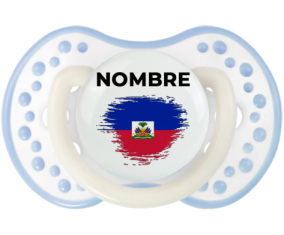 Bandera del efecto pincel de Haití con nombre: Chupete lovi dynamic