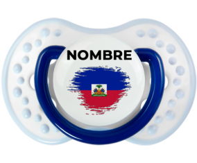 Bandera del efecto pincel de Haití con nombre: Chupete lovi dynamic