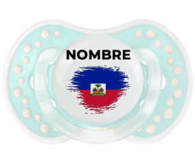 Bandera del efecto pincel de Haití con nombre: Chupete lovi dynamic
