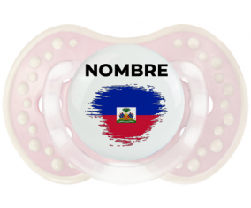 Bandera del efecto pincel de Haití con nombre: Chupete lovi dynamic