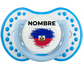 Bandera del efecto pincel de Haití con nombre: Chupete lovi dynamic