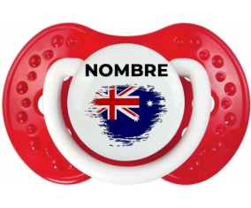 Bandera de efecto pincel Islas Heard y Mcdonald con nombre: Chupete lovi dynamic