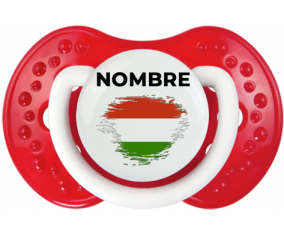 Efecto pincel de bandera Hungría con nombre: Chupete lovi dynamic