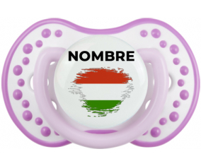 Efecto pincel de bandera Hungría con nombre: Chupete lovi dynamic