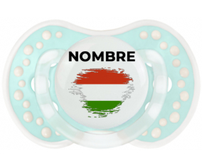 Efecto pincel de bandera Hungría con nombre: Chupete lovi dynamic