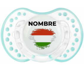 Efecto pincel de bandera Hungría con nombre: Chupete lovi dynamic