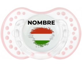 Efecto pincel de bandera Hungría con nombre: Chupete lovi dynamic